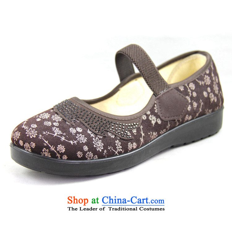 Magnolia Old Beijing mesh upper spring and autumn new round head embroidered with soft, non-slip wear leisure. mother shoe 2312-1221 older red 41 pictures, prices, brand platters! The elections are supplied in the national character of distribution, so action, buy now enjoy more preferential! As soon as possible.