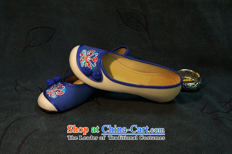 The silk autumn old Beijing mesh upper ethnic embroidered shoes increased with women within single shoe slope A412-72 blue 39 pictures, prices, brand platters! The elections are supplied in the national character of distribution, so action, buy now enjoy more preferential! As soon as possible.