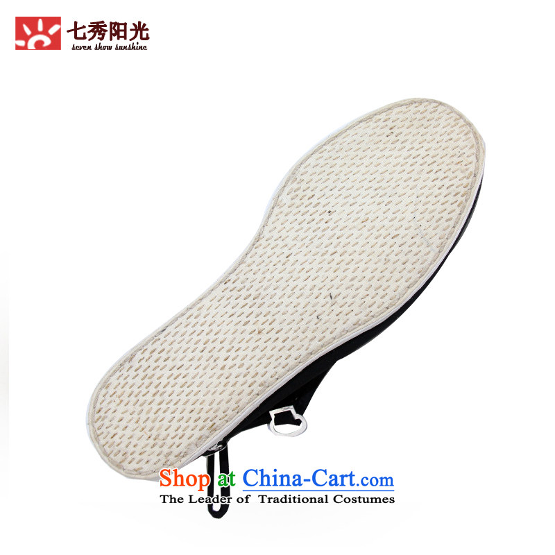 Sophie Fuxiang embroidery women shoes manually thousands of shoes with soft, square dance work shoes comfortable elderly thick mesh upper Dance Shoe String Mui with mother thousands of Bottom 36 KVA Fuk Cheung shopping on the Internet has been pressed.