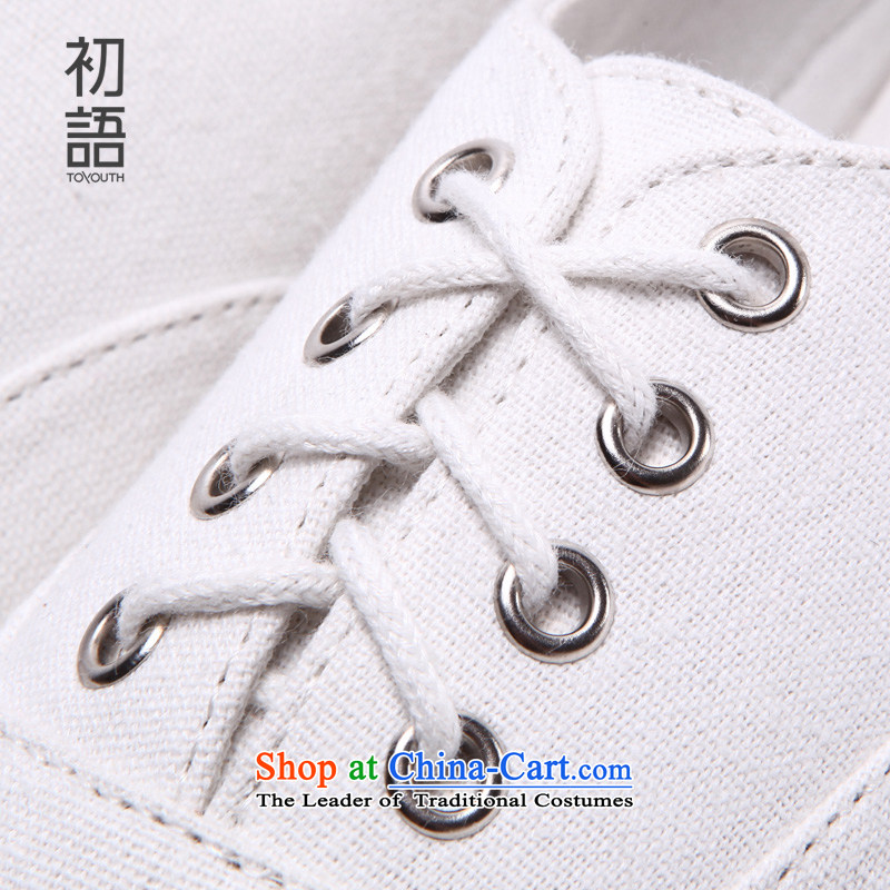 The early autumn 2015, Arabic new canvas shoes College wind white shoes with a flat bottom fisherman shoes shoe female white sisal twine 39 early Arabic , , , shopping on the Internet