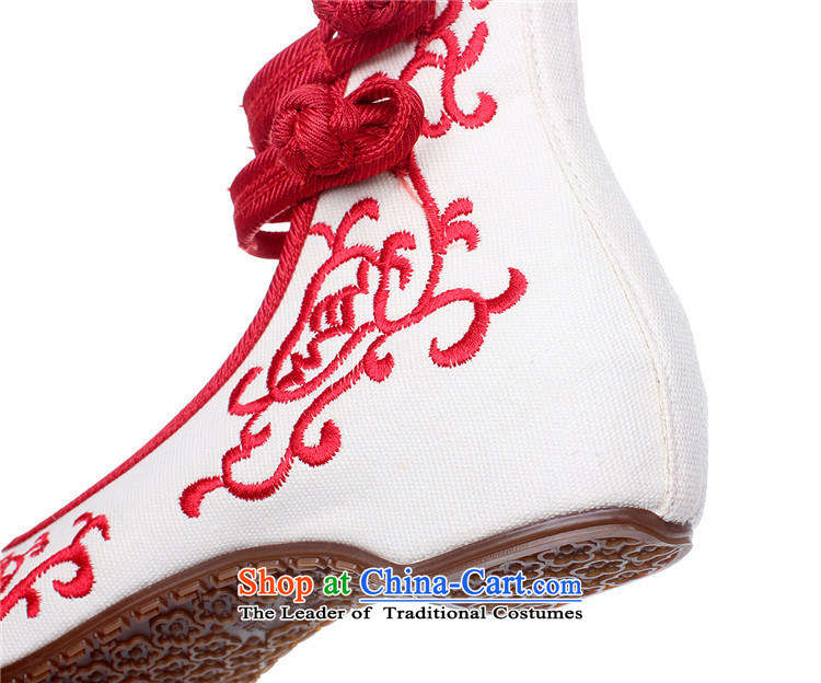 The autumn 2015 new women's shoe embroidered shoes mesh upper retro blue ethnic embroidered shoes LZJ041YZ increased within the Red 38 pictures, prices, brand platters! The elections are supplied in the national character of distribution, so action, buy now enjoy more preferential! As soon as possible.