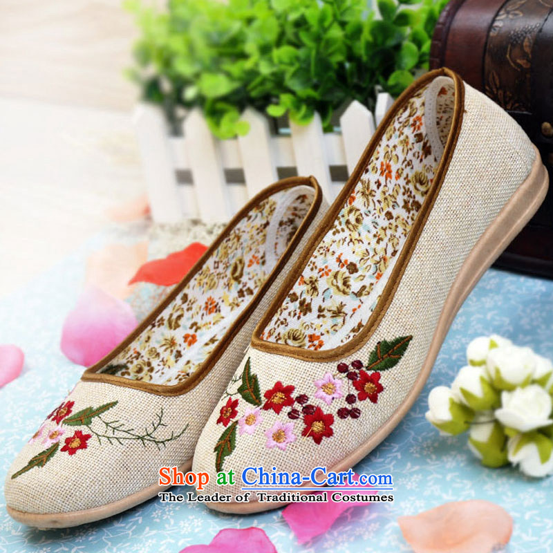 The Commission for the year 2015 mesh upper for women fall new women's shoe embroidered shoes mesh upper breathability and comfort footwear LZJ045YZ embroidered shoes La Mesa - deep autumn of the Latitude 35 Coffee Shop Online....