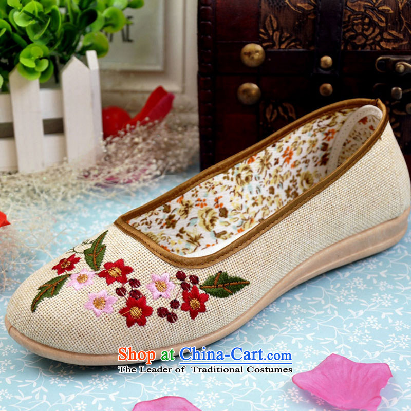 The Commission for the year 2015 mesh upper for women fall new women's shoe embroidered shoes mesh upper breathability and comfort footwear LZJ045YZ embroidered shoes La Mesa - Deep coffee 35 spring Latitude , , , shopping on the Internet