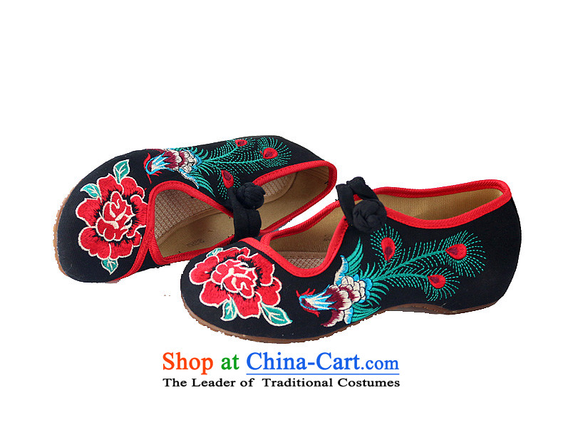 The Spring and Autumn Period and the new Phoenix Peony embroidered shoes increased female single beef tendon bottom mesh upper breathable wear fashionable woman shoes of ethnic hasp women shoes red 34 pictures, prices, brand platters! The elections are supplied in the national character of distribution, so action, buy now enjoy more preferential! As soon as possible.