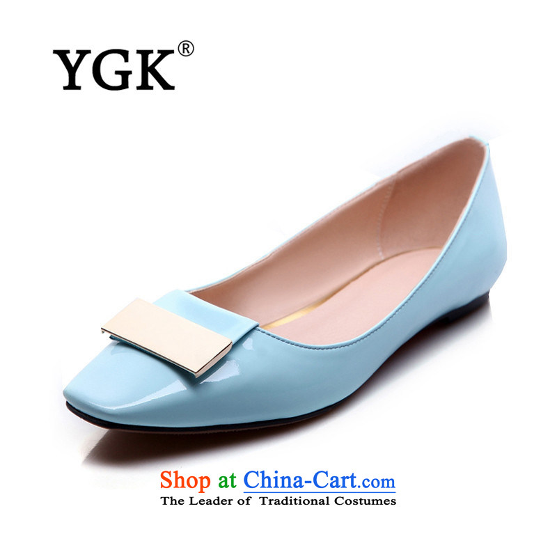 Ygk counters genuine 2015 new party and non-Port single women boat arrangements shoes, casual kit pin flat bottom shoe 2149 pink 34,YGK,,, shopping on the Internet