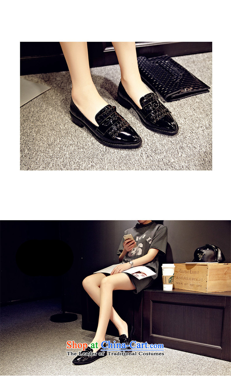 Ygk counters genuine 2015 Leisure new stylish light geometry pointed to personalize the women's rough shoes 8649 Black 35 pictures, prices, brand platters! The elections are supplied in the national character of distribution, so action, buy now enjoy more preferential! As soon as possible.