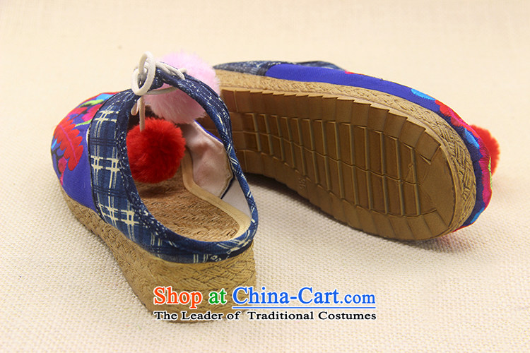 Is small and the ethnic embroidered slippers ZCA666 female header blue 38 pictures, prices, brand platters! The elections are supplied in the national character of distribution, so action, buy now enjoy more preferential! As soon as possible.