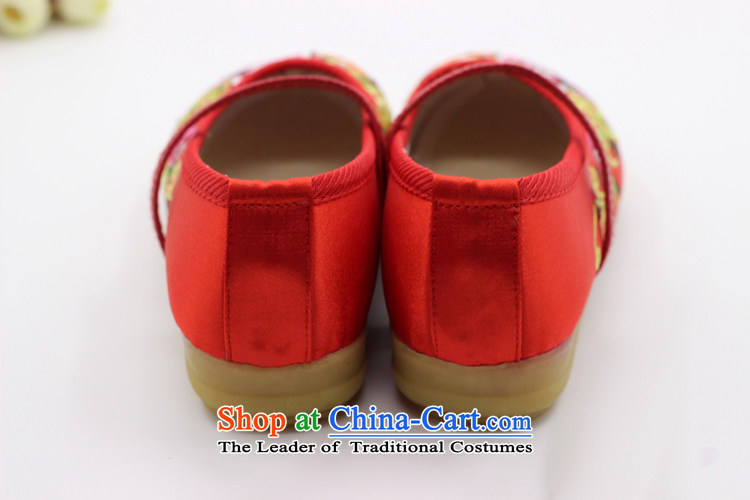 Is small and distinguish silk embroidered shoes of ethnic beef tendon backplane Children Dance Shoe ZCA017 Cherry Red 17 pictures, prices, brand platters! The elections are supplied in the national character of distribution, so action, buy now enjoy more preferential! As soon as possible.