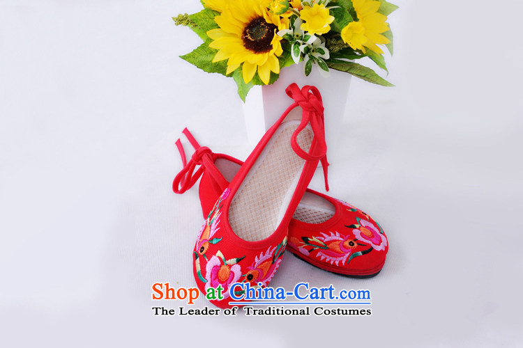 Is small and the old Beijing mesh upper ethnic cotton embroidery Children Dance Shoe T-7 ZCA, Red 20 pictures, prices, brand platters! The elections are supplied in the national character of distribution, so action, buy now enjoy more preferential! As soon as possible.