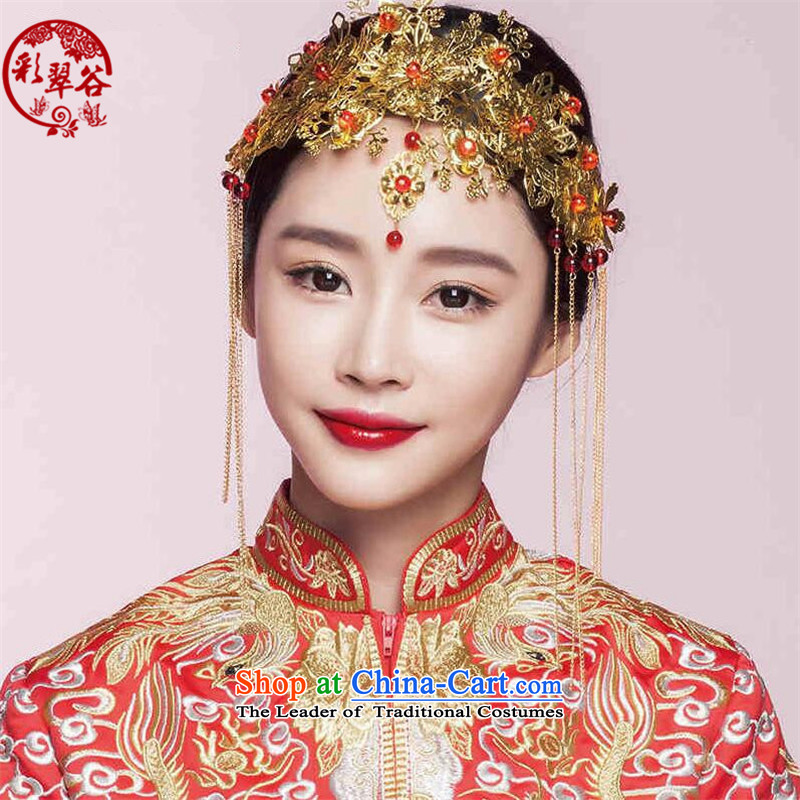 Also the Hong Kong Chinese classics brides Valley Head Ornaments Soo-wo service hair decorations of the international flow of marriage wedding Su Feng Han-koon accessories