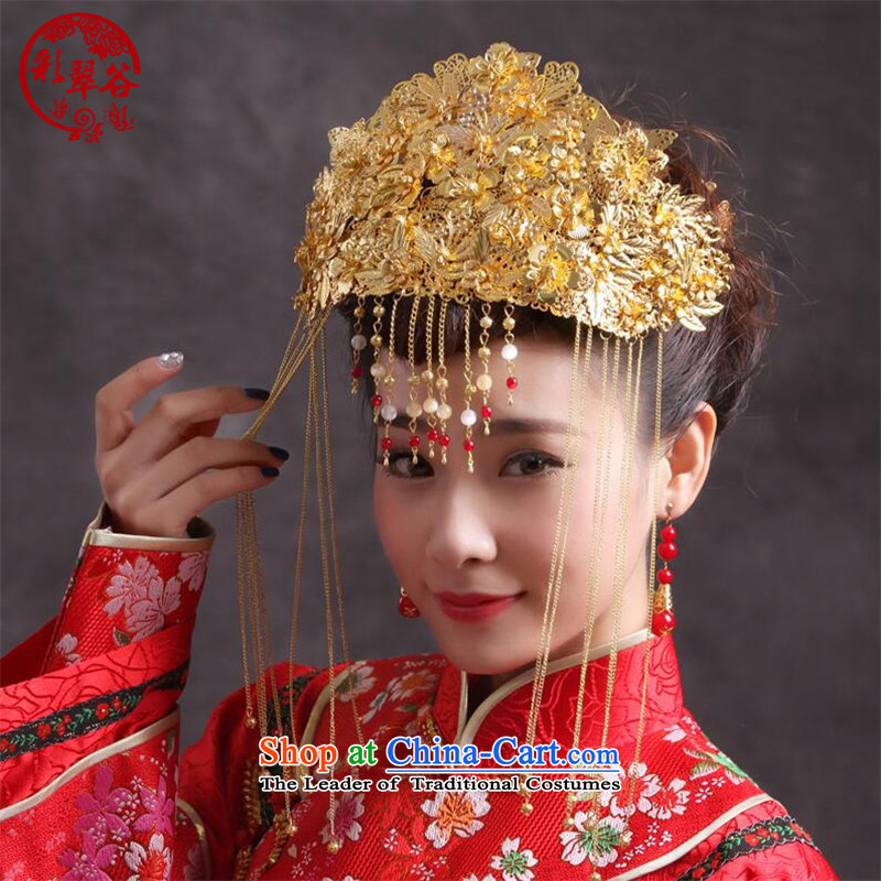 Also the Hong Kong Chinese bride Bong-crown valley costume Head Ornaments Soo Wo Service head hair accessories for international gift of Hong Kong Valley Shopping on the Internet has been pressed.