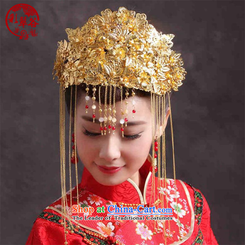 Also the Hong Kong Chinese bride Bong-crown valley costume Head Ornaments Soo Wo Service head hair accessories for international gift of Hong Kong Valley Shopping on the Internet has been pressed.