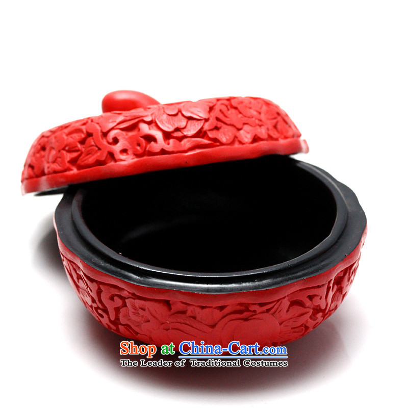 As ethnic Chinese characteristics Selina Chow a red-ripe persimmon paint carved jewelry box wedding gifts by order of the diao lacquer red this year, such as Yee (rooyoor) , , , shopping on the Internet