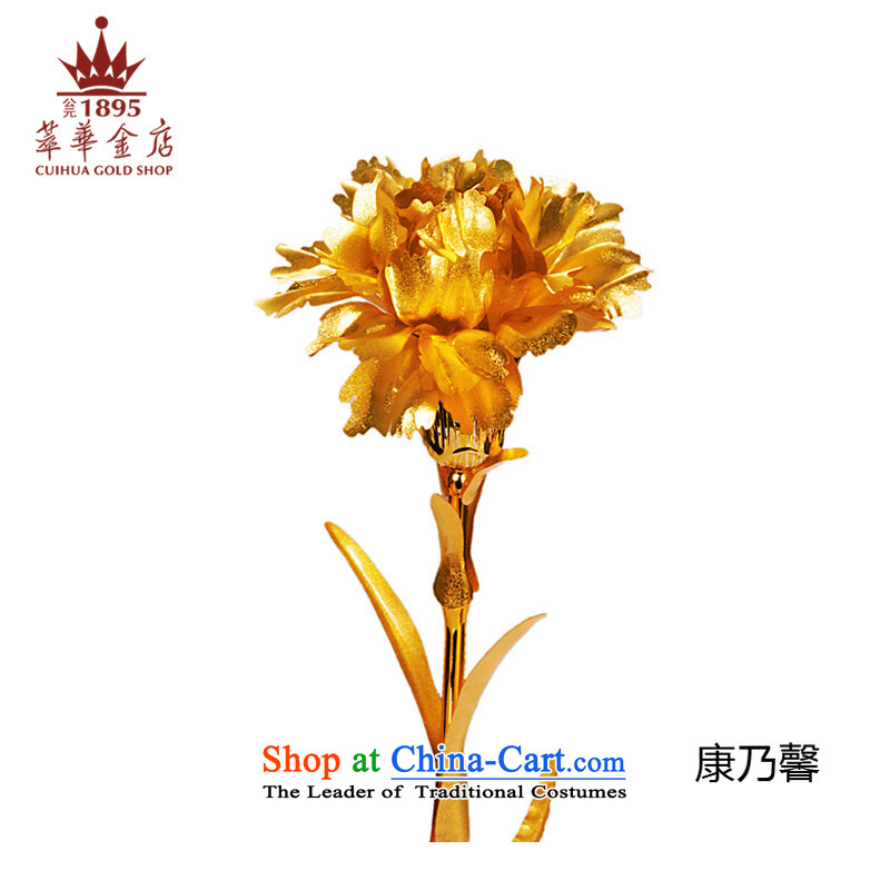 Moratorium on the Chinese gold shop gold foil gold flower carnations rose to the authentication certificate birthday gift gilded roses Valentine's Day gift sets of roses, , , , , shopping on the Internet