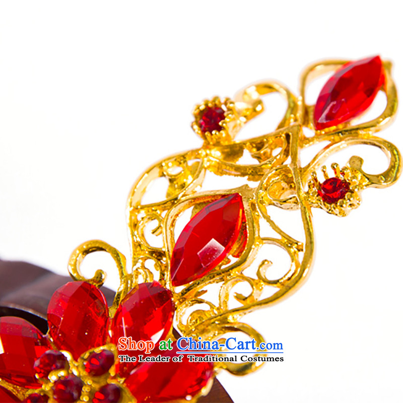 Water & bridal Red Classics Barrette Ornate Kanzashi cheongsam look up the Chinese Soo Wo Service, water & kanzashi shopping on the Internet has been pressed.