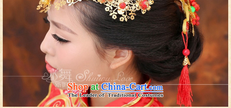 Water & bridal gold red gold leaf flowers hair accessories for Chinese marriage ornaments costume qipao accessories model of 10,511 International Gift Box Picture, prices, brand platters! The elections are supplied in the national character of distribution, so action, buy now enjoy more preferential! As soon as possible.