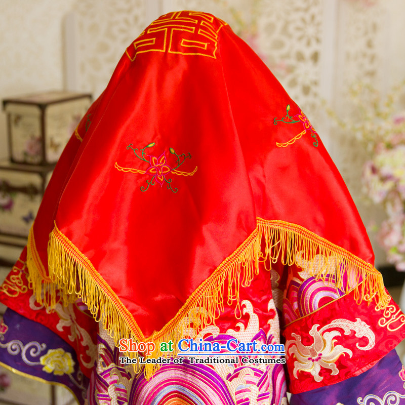 Water & bridal red cap kpa) married Joy of traditional Chinese dragon head 60cm-80cm, use qipao cover water & , , , shopping on the Internet