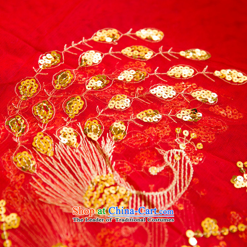 Water & marriages d lid Chinese wedding red peacock, Palau 60cm-80cm, Hei water , , , shopping on the Internet