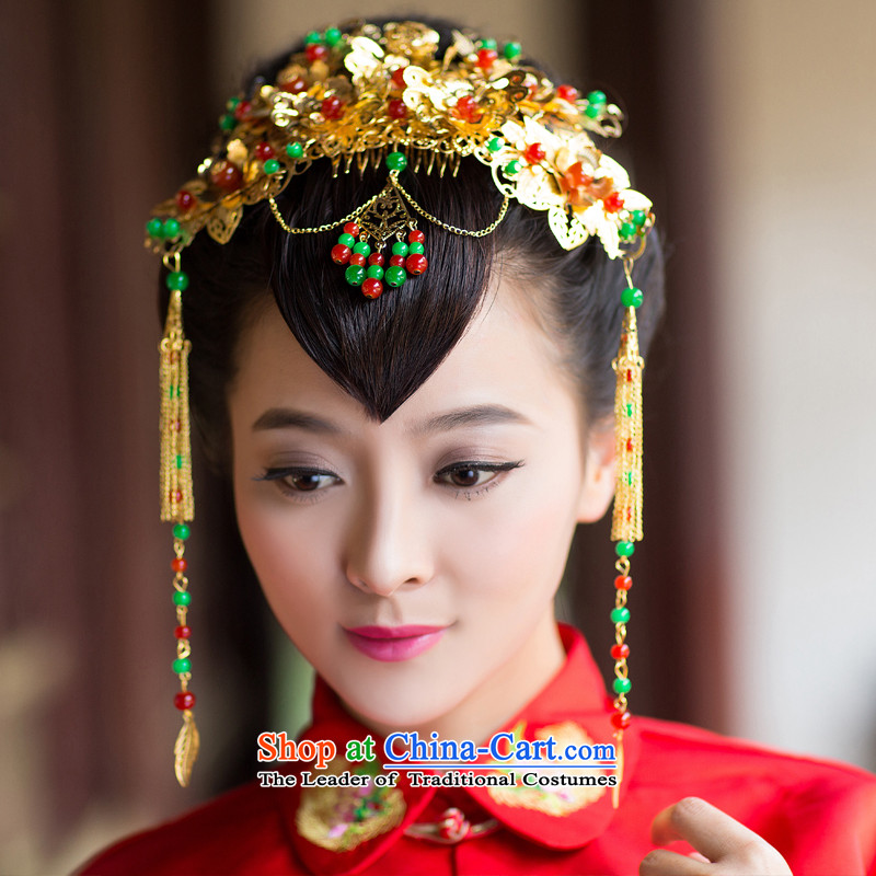  The new Chinese retro mslover bride hair accessories wedding headdress classical qipao Sau Wo Service marriage accessories GS141202, Name No. Lisa (MSLOVER) , , , shopping on the Internet