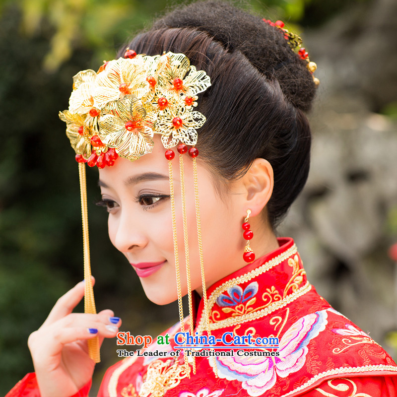  Chinese bride flow mslover Su Feng Crown Classical headdress Sau Wo Service accessories qipao and ornaments GS141203, of Lisa (MSLOVER) , , , shopping on the Internet