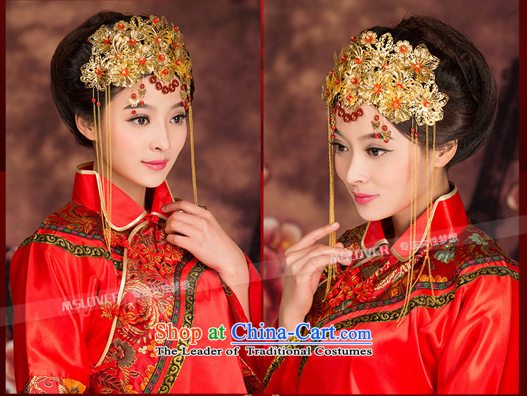  The bride of Crown mslover Bong-sam Hui Red Head Ornaments New Classical Chinese marriage was adorned with head of international GS141213 edging picture, prices, brand platters! The elections are supplied in the national character of distribution, so action, buy now enjoy more preferential! As soon as possible.