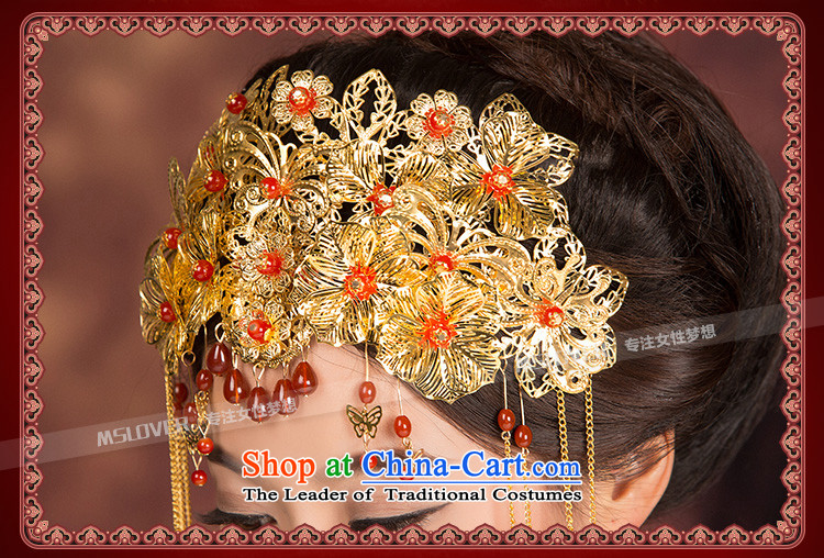  The bride of Crown mslover Bong-sam Hui Red Head Ornaments New Classical Chinese marriage was adorned with head of international GS141213 edging picture, prices, brand platters! The elections are supplied in the national character of distribution, so action, buy now enjoy more preferential! As soon as possible.