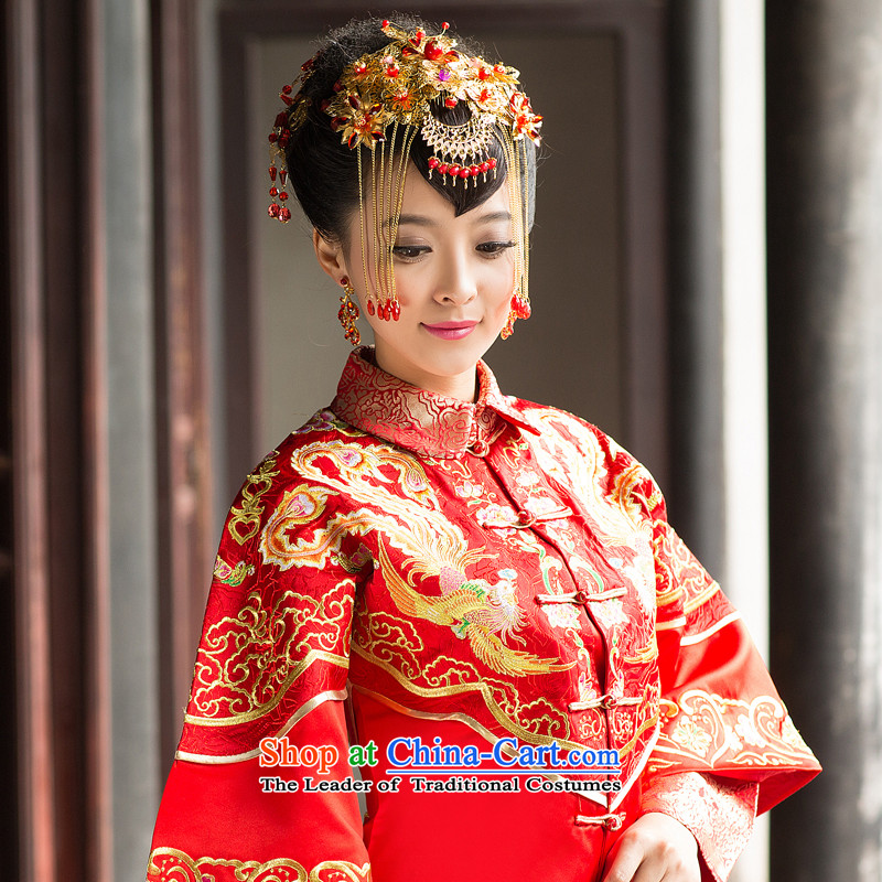  Sau Wo Service brides mslover accessories Head Ornaments was adorned with Chinese classical hair decorations for edging GS141214, international name brands Lisa (MSLOVER) , , , shopping on the Internet
