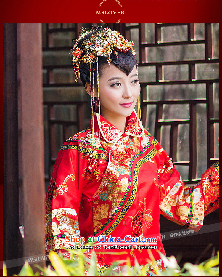  Chinese bride head-dress mslover longfeng use Bong-sam Hui retro-su accessories ancient decorations of the world to the picture, the price and the GS141216 brand platters! The elections are supplied in the national character of distribution, so action, buy now enjoy more preferential! As soon as possible.
