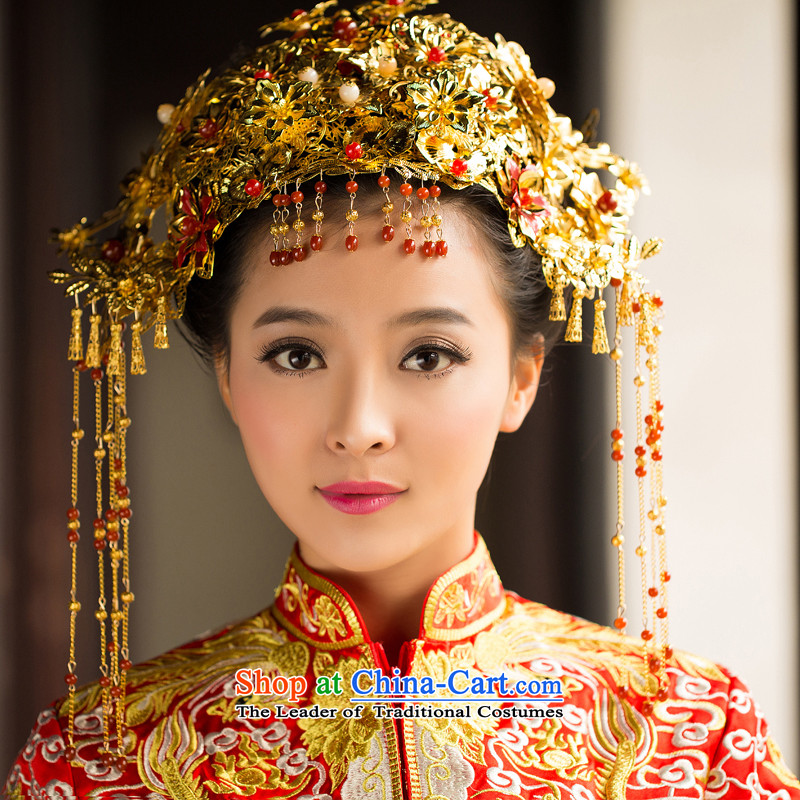  Chinese bride head-dress mslover longfeng use Bong-sam Hui retro-su accessories ancient decorations of the crown of a pair of GS141216, Lisa (MSLOVER) , , , shopping on the Internet