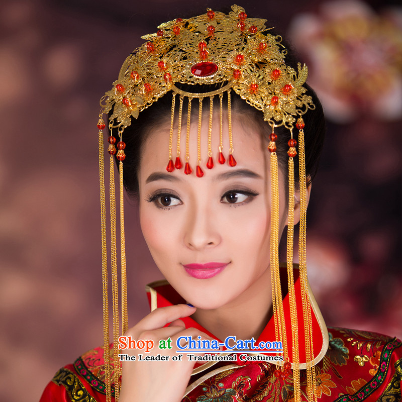 The new 2015 mslover Koon-soo Wo Service Accessories Head Ornaments bride Bong-sam Hui Jewelry Chinese stream su GS141217, hair decorations, Lisa (MSLOVER) , , , shopping on the Internet
