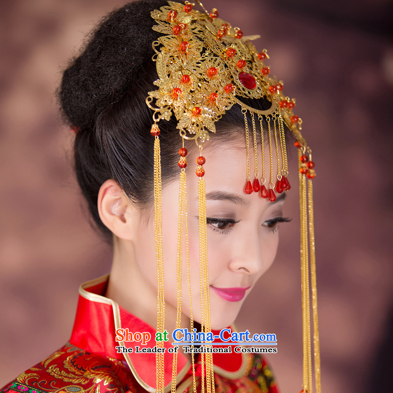 The new 2015 mslover Koon-soo Wo Service Accessories Head Ornaments bride Bong-sam Hui Jewelry Chinese stream su GS141217, hair decorations, Lisa (MSLOVER) , , , shopping on the Internet