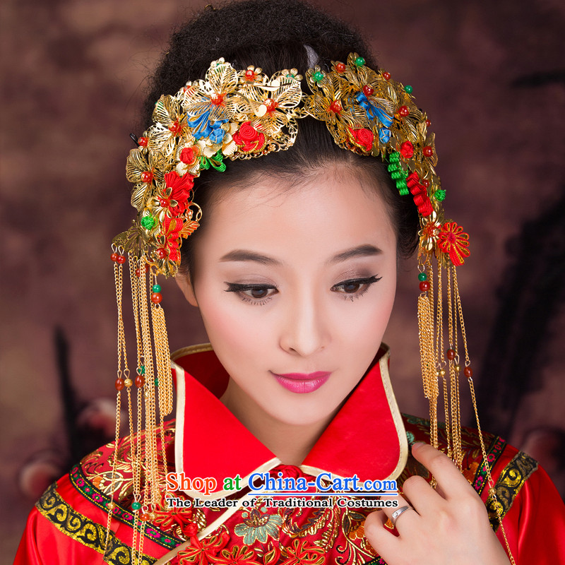  Chinese bride head-dress mslover classical edging headdress Sau Wo Service Head ornaments of the world of ancient GS141219, Name No. Lisa (MSLOVER) , , , shopping on the Internet