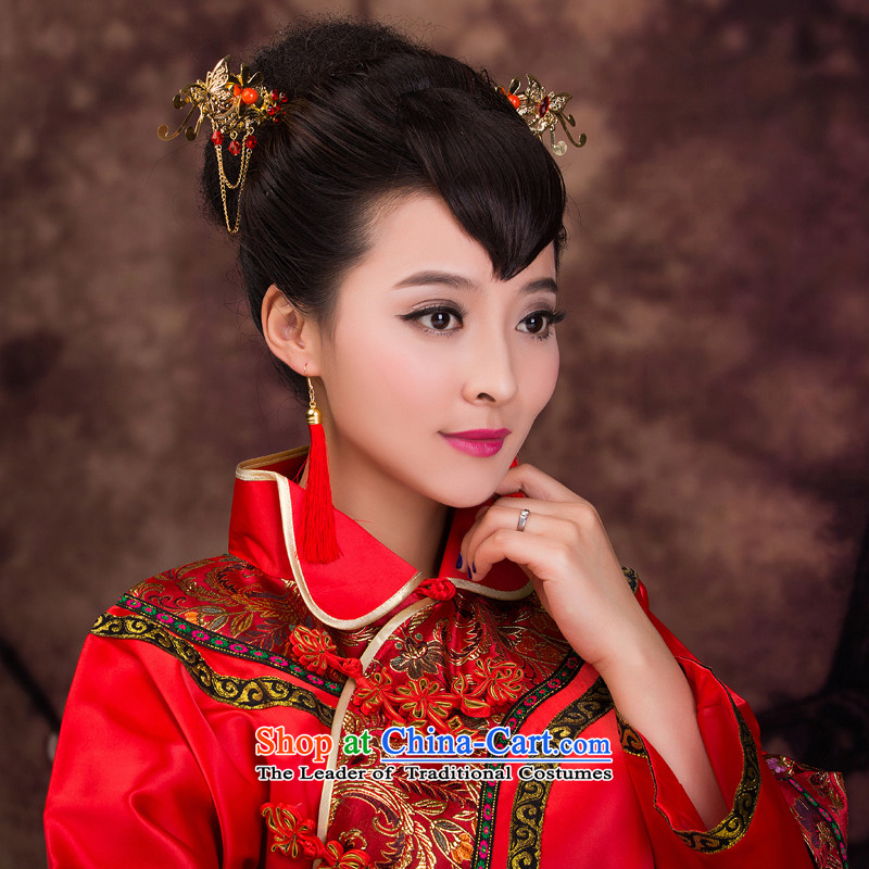  The bride and the Chinese mslover marriage Head Ornaments costume qipao and ornaments made from the game by Ornate Kanzashi amount to shake the step Kim GS141221, Name No. Lisa (MSLOVER) , , , shopping on the Internet