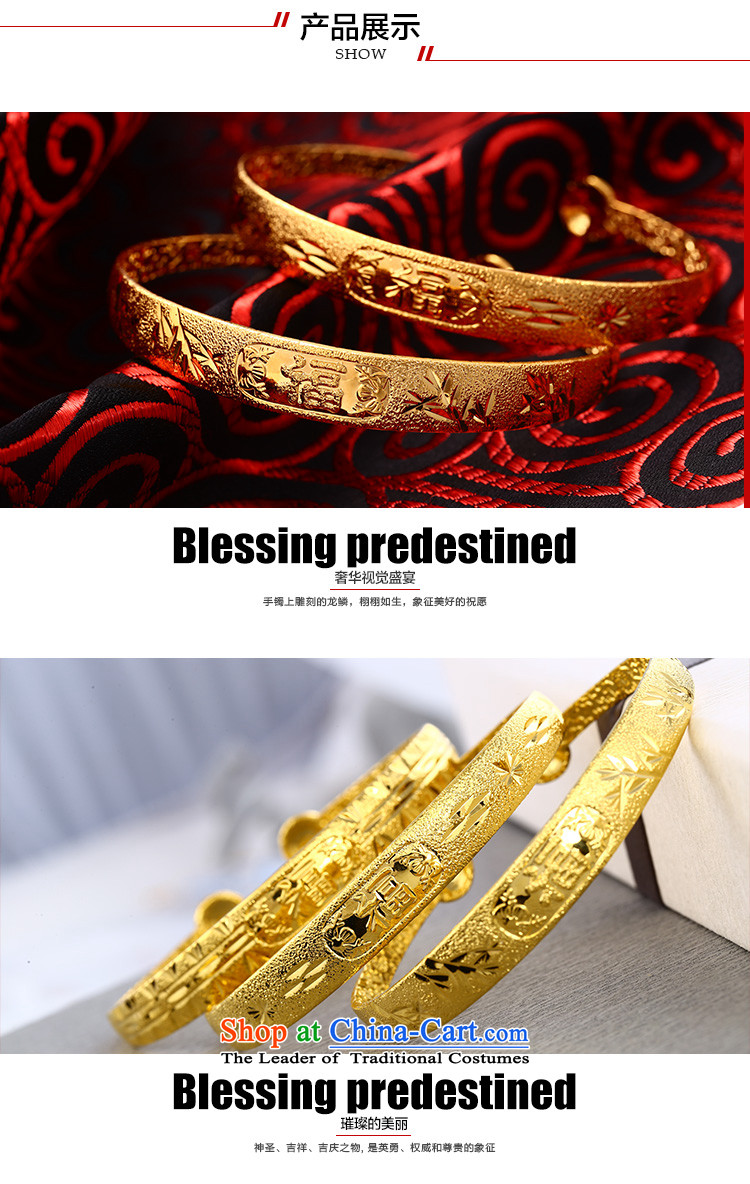 Gold Jewelry xupingjewelry China Wind Flower Park opening retro bracelets girl well field rings 23K gold car flower gift of opening design picture random, prices, brand platters! The elections are supplied in the national character of distribution, so action, buy now enjoy more preferential! As soon as possible.