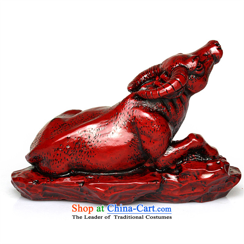 B : b water b stone rosewood effect cattle zodiac cattle is 12 for the women of the Chinese zodiac cattle2368 craft home decorations ornaments on a non-base, b b water b stone wood , , , shopping on the Internet