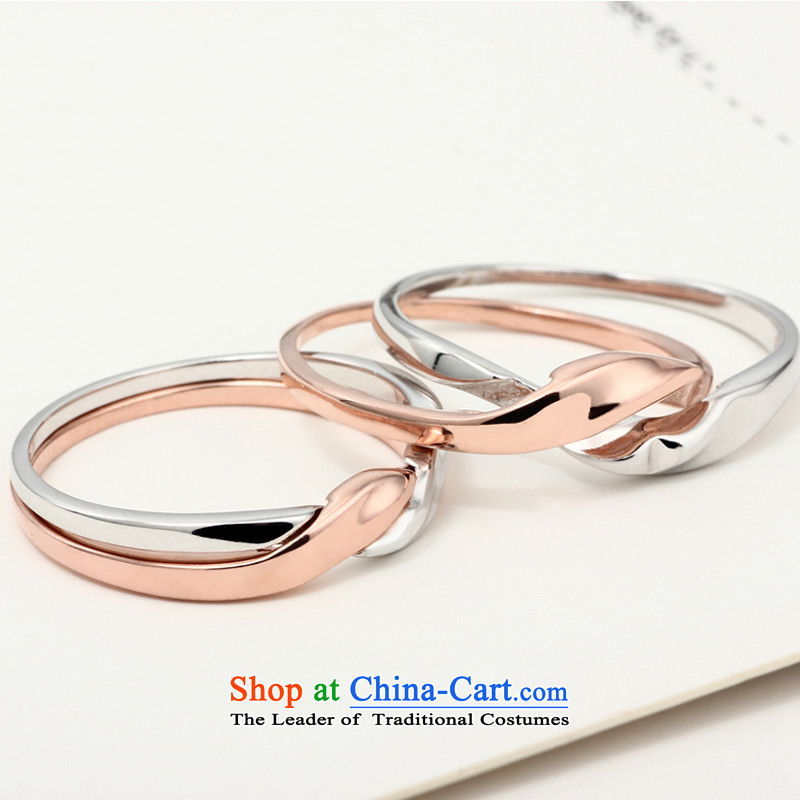 Silver, silver couples in Connie rings couples a pair of ancient Korean version of the love of sweet romantic lip seal of silver, Stephanie (yinsini) , , , shopping on the Internet
