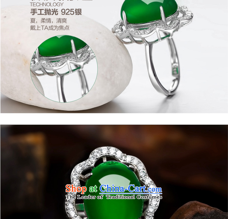 Doi 925 silver color if Po jeweled rings women China wind natural Chalcedony Dzi live port ring Valentine's Day Gifts jewelry C.O.D. openings free adjustment ring size pictures, prices, brand platters! The elections are supplied in the national character of distribution, so action, buy now enjoy more preferential! As soon as possible.