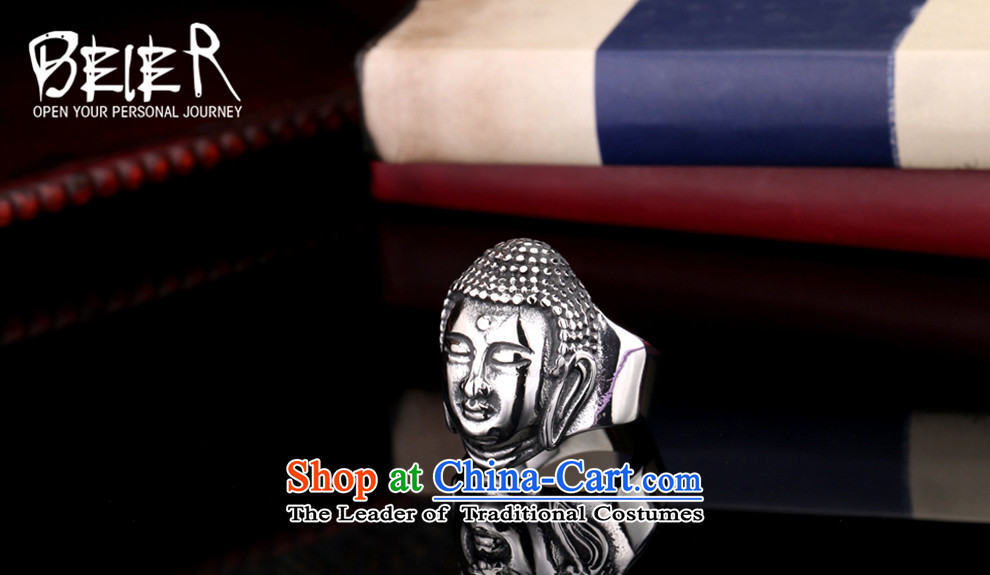 Beier stylishly titanium steel male Sakyamuni Buddhist rings irrepressible China wind lifestyle recommendations of personality chaoren rings gold-code 13# picture, prices, brand platters! The elections are supplied in the national character of distribution, so action, buy now enjoy more preferential! As soon as possible.