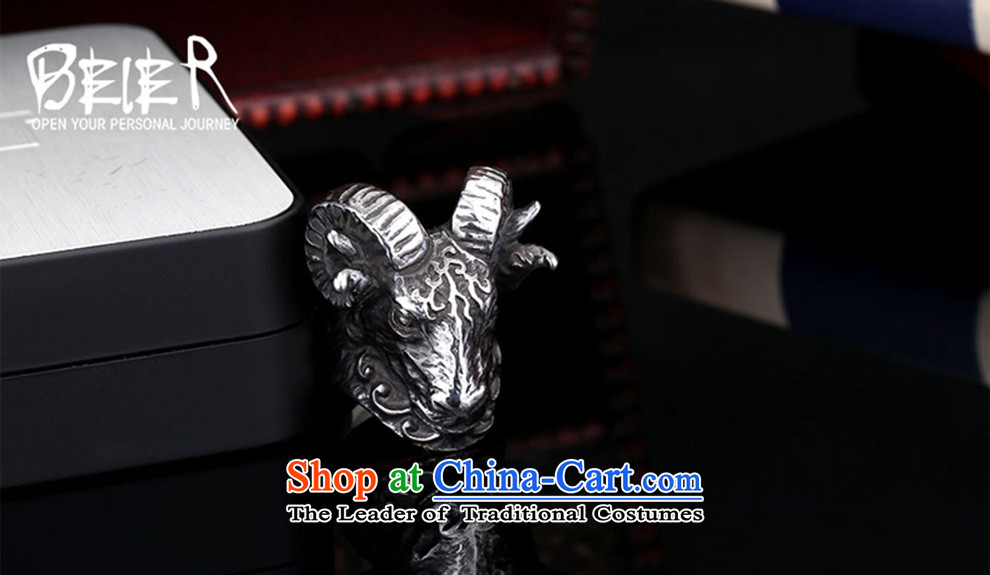Beier Stylish ornaments, Korean Chinese zodiac sheep and stylish titanium steel despot rings jewelry men personality chaoren BR8-157 BR8-157 ring of the country 22# Zhuangfu pictures, 10#= price, brand platters! The elections are supplied in the national character of distribution, so action, buy now enjoy more preferential! As soon as possible.