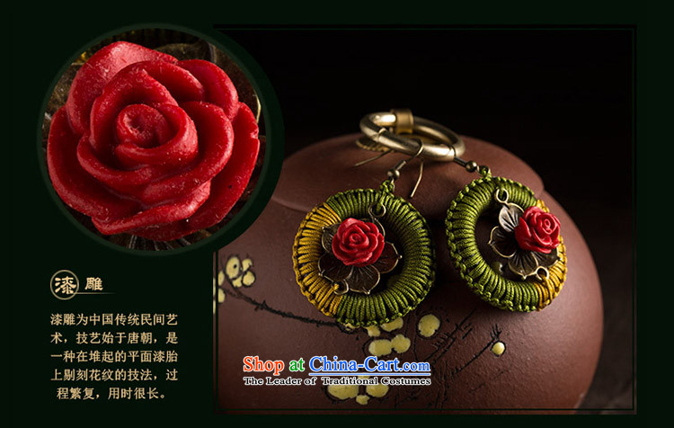Original handcrafted accessories from retro look like China wind of the Grand Circle ear ear ornaments Fall Arrest of ethnic earrings female 925 Yingerh Cod check_ANTI-ALLERGY plus 2 million picture, prices, brand platters! The elections are supplied in the national character of distribution, so action, buy now enjoy more preferential! As soon as possible.