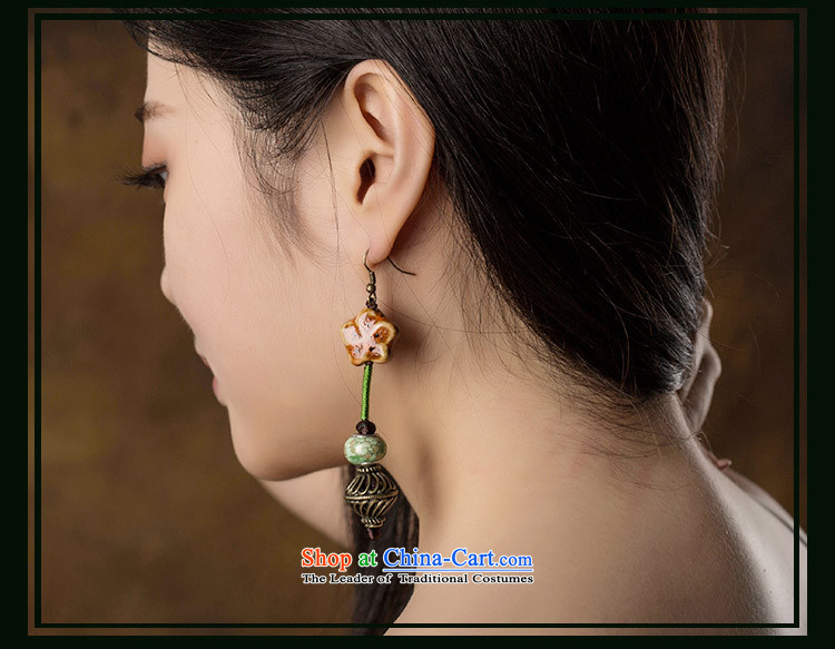 China wind sheikhs wind earrings long ancient retro decorations exaggerated sense of ear ear fall arrest girls ordinary alloy earhook copper-colored_high hardness, not easy to deform picture, prices, brand platters! The elections are supplied in the national character of distribution, so action, buy now enjoy more preferential! As soon as possible.
