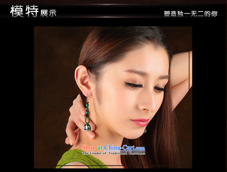 Green glass, ear ornaments nation manually wind earrings long female ancient style classical ear hook __ Fall Arrest 925 Yingerh Cod ANTI-ALLERGY plus 2 million picture, prices, brand platters! The elections are supplied in the national character of distribution, so action, buy now enjoy more preferential! As soon as possible.