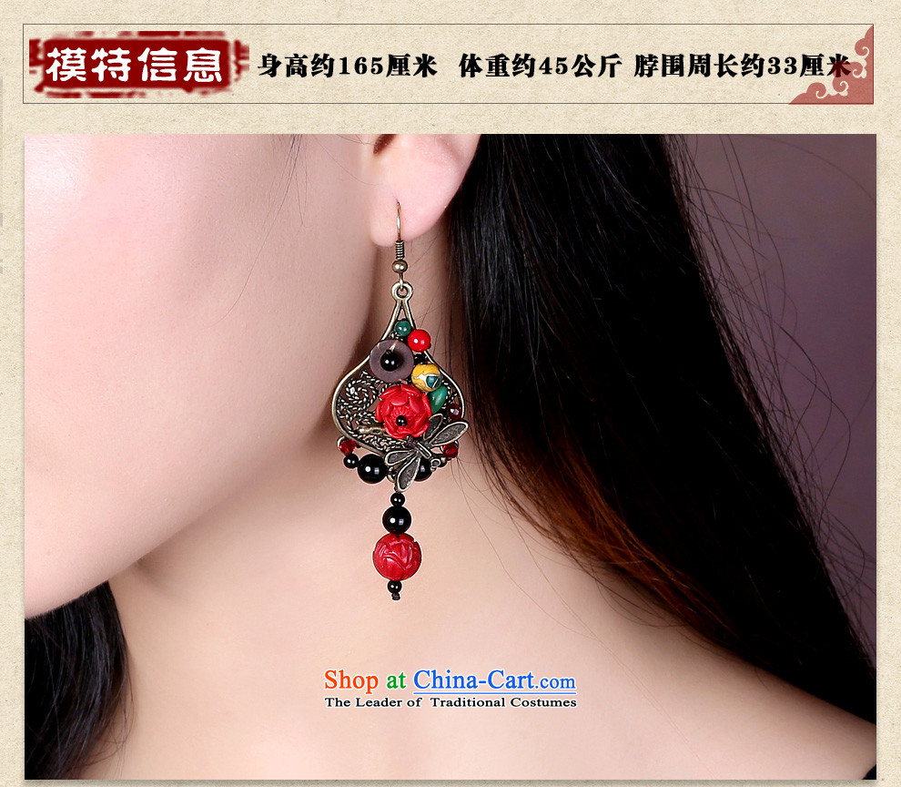 Gangnam-gu rainy ethnic earrings stylish China wind manually ear ornaments temperament leaves the fall arrester 925 Silver Retro ear ear hook pictures, crude prices, brand platters! The elections are supplied in the national character of distribution, so action, buy now enjoy more preferential! As soon as possible.