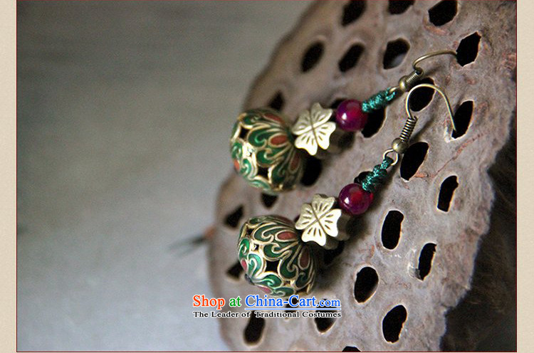 Hanata for antique palace China wind Cloisonne Accessory butterfly earrings female long ear Fall Arrest of ethnic old character jewelry ear ornaments picture, prices, brand platters! The elections are supplied in the national character of distribution, so action, buy now enjoy more preferential! As soon as possible.