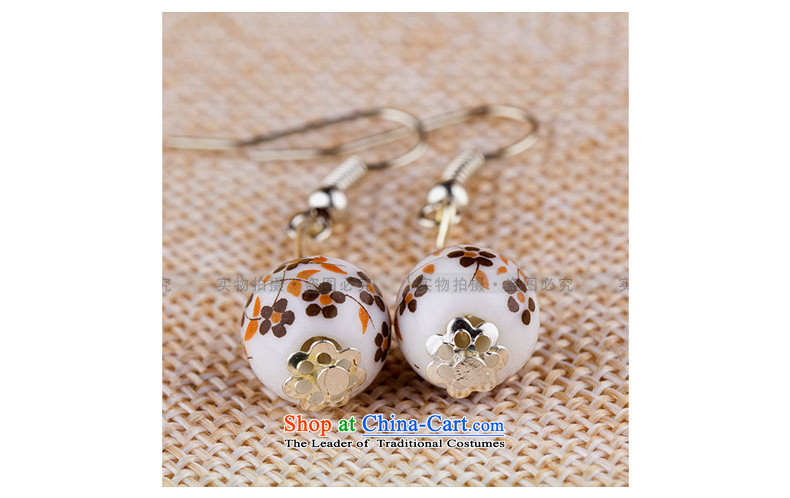 Jing Huan Sleek and versatile Chinese Folk Wind creative retro personality manually ornaments ceramic accessories PORCELAIN BEADS JERG011 earrings ear ear ornaments lady spent the fall arrester picture, prices, brand platters! The elections are supplied in the national character of distribution, so action, buy now enjoy more preferential! As soon as possible.