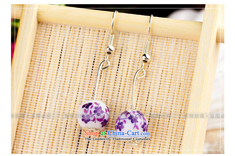Jing Huan Sleek and versatile Chinese Folk Wind creative retro personality manually ornaments ceramic accessories PORCELAIN BEADS JERG011 earrings ear ear ornaments lady spent the fall arrester picture, prices, brand platters! The elections are supplied in the national character of distribution, so action, buy now enjoy more preferential! As soon as possible.