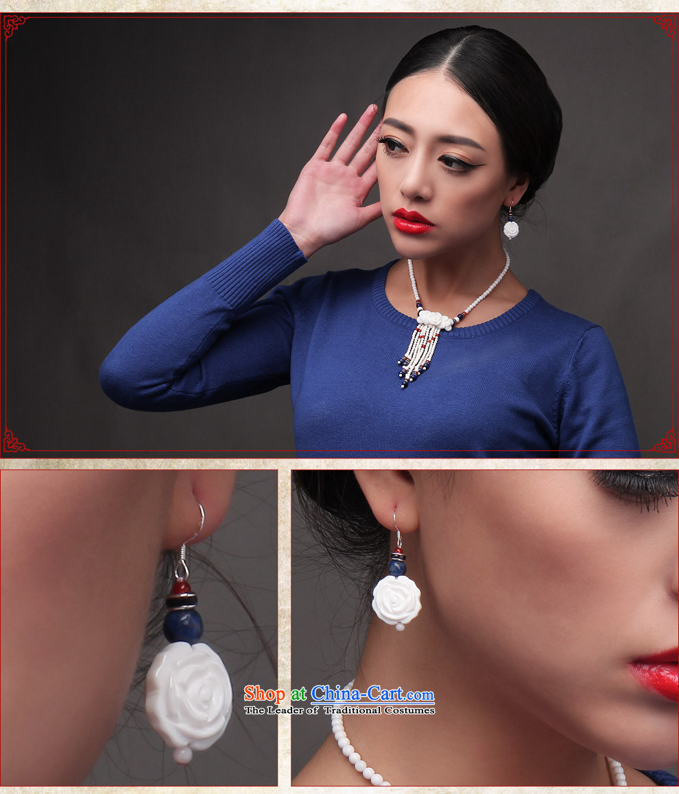Phoenix Nirvana Jewelry China wind earrings and mainly female White Rose Original manually DIY sub-pei ear picture, prices, brand platters! The elections are supplied in the national character of distribution, so action, buy now enjoy more preferential! As soon as possible.