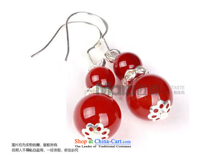 Mai Gigi Lai 925 Yingerh Cod hook with parquet emulation drill the classic Chinese Red Agate Pendant ear earrings gourd this year by the gift of pictures, prices, brand platters! The elections are supplied in the national character of distribution, so action, buy now enjoy more preferential! As soon as possible.