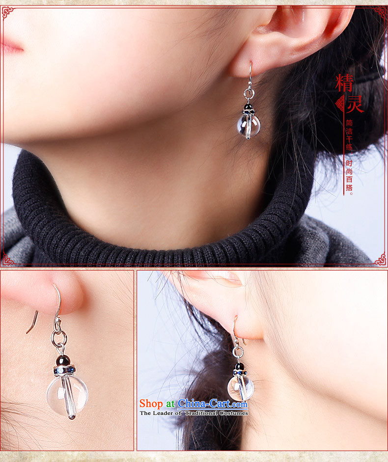 Phoenix Nirvana earrings female white crystal black stylish Natural agate original manually DIY China wind ornaments goblin picture, prices, brand platters! The elections are supplied in the national character of distribution, so action, buy now enjoy more preferential! As soon as possible.