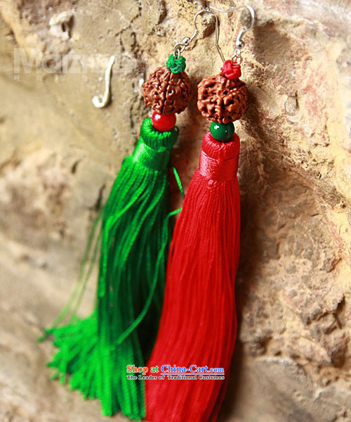 Mai Gigi Lai Festive China wind ear ornaments bodhi stylish flow bi-color photo of earrings Su, prices, brand platters! The elections are supplied in the national character of distribution, so action, buy now enjoy more preferential! As soon as possible.